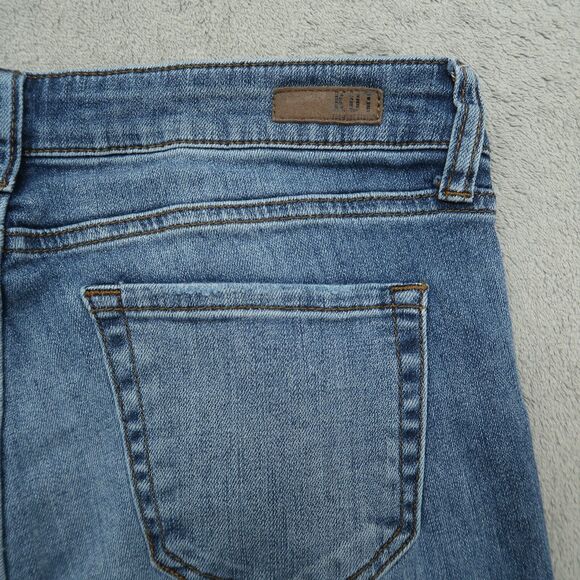 KUT from the Kloth Jeans Women's 10 Mid-Rise Skinny Leg 26" Inseam Distressed - Picture 16 of 16